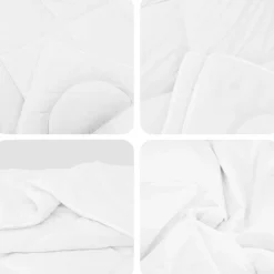 vidaXL Edredón con almohada 3 pcs Microfibra Best