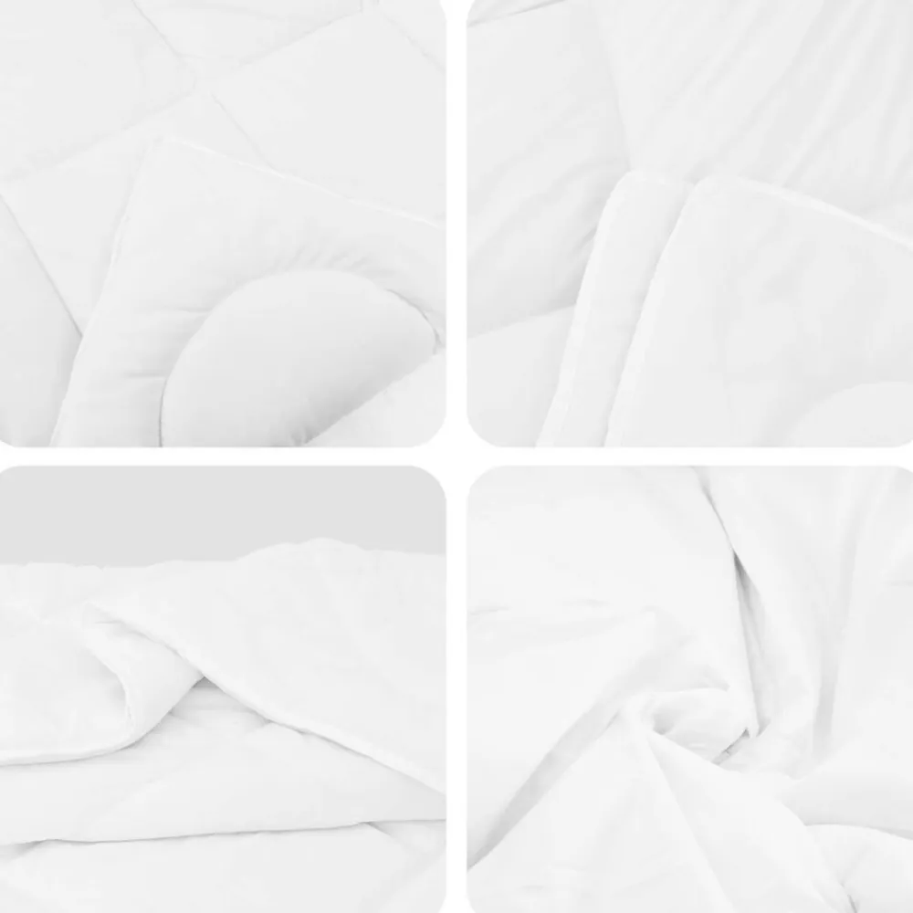 vidaXL Edredón con almohada 3 pcs Microfibra Best