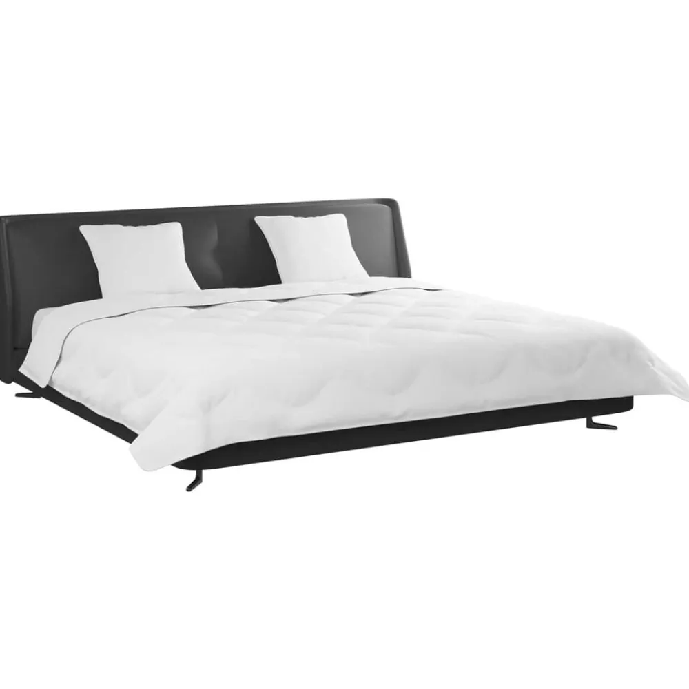 vidaXL Edredón con almohadas 3 pcs Microfibra y Plumas de Pato Hot
