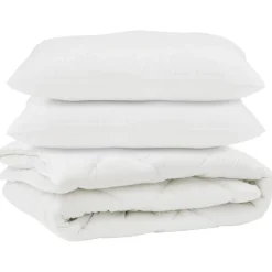 vidaXL Edredón con almohada 3 pcs Microfibra Best