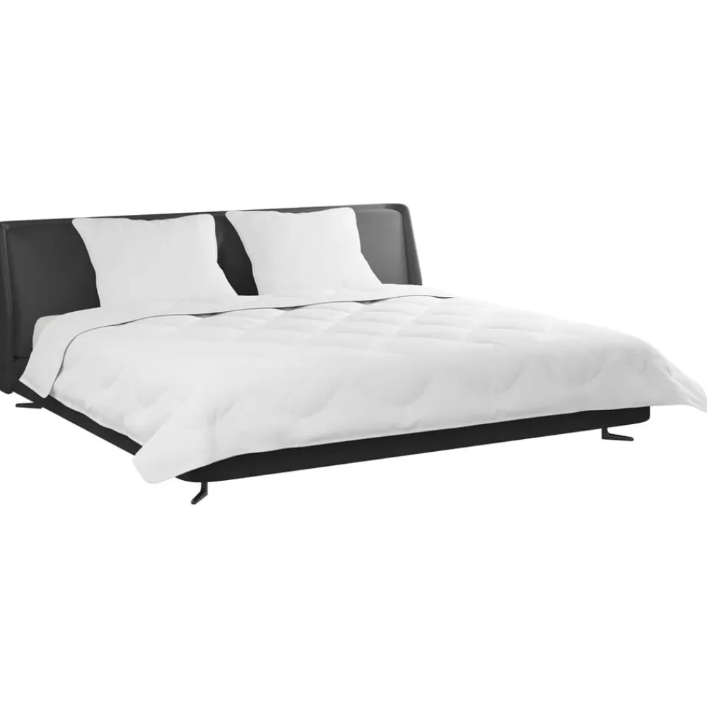 vidaXL Edredón con almohadas 3 pcs Microfibra y Plumas de Pato New