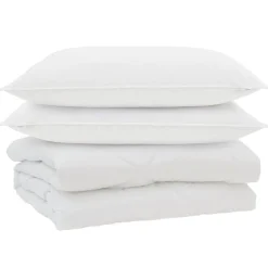 vidaXL Edredón con almohada 3 pcs Microfibra Online