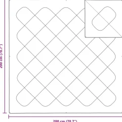 vidaXL Edredón con almohada 3 pcs Microfibra Outlet