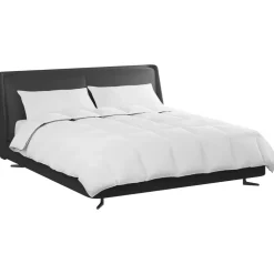 vidaXL Ropa De Casa-Edredón de Invierno con almohada 3 pcs Pluma de pato