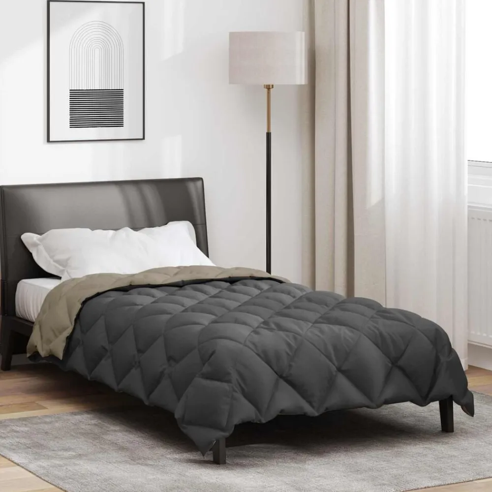 vidaXL Ropa De Casa-Edredón de Invierno 135 x 200 cm