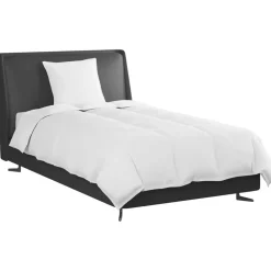 vidaXL Edredón de Invierno con almohada 2 pcs Pluma de pato