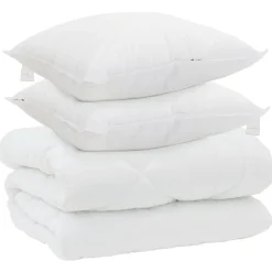 vidaXL Edredón de Invierno con almohada 3 pcs Microfibra Clearance