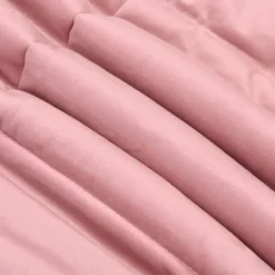 vidaXL Edredón de Invierno Acolchado 135 x 200 cm Microfibra Rosa New
