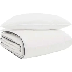 vidaXL Edredón de Invierno con almohada 2 pcs Pluma de pato Outlet
