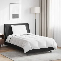vidaXL Edredón de Invierno con almohada 2 pcs Pluma de pato Outlet