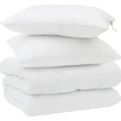 vidaXL Edredón de Invierno con almohada 3 pcs Microfibra Outlet