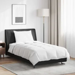 vidaXL Ropa De Casa-Edredón de Invierno con almohada 2 pcs Pluma de pato