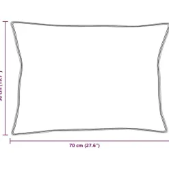 vidaXL Ropa De Casa-Edredón de Invierno con almohada 2 pcs Pluma de pato