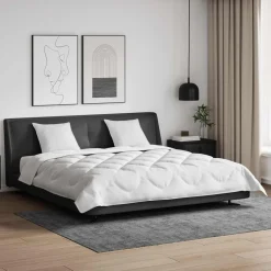 vidaXL Edredón de todas las estaciones con almohada 3 pcs Microfibra Outlet