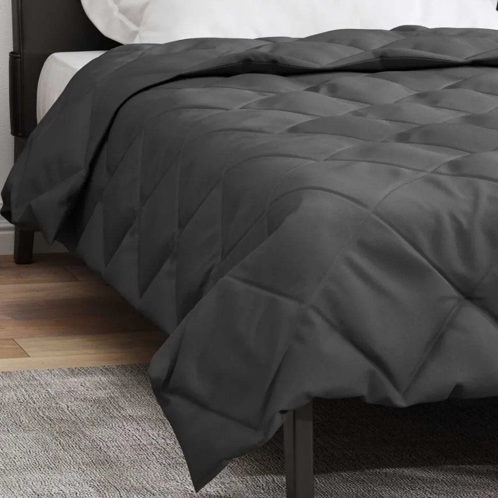 vidaXL Ropa De Casa-Edredón de Verano 200 x 135 cm Microfibra