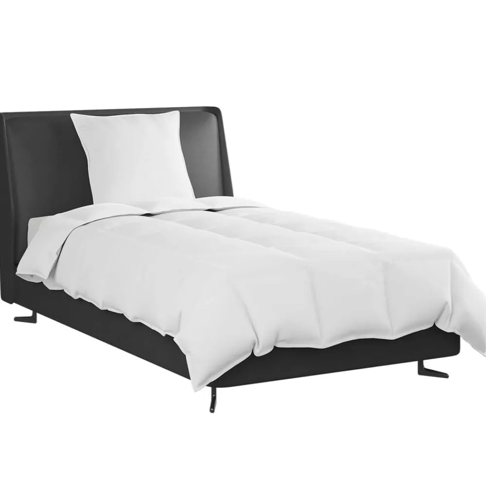 vidaXL Edredón de Verano con almohada 2 pcs Pluma de pato