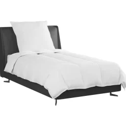 vidaXL Edredón de Verano con almohada 2 pcs Pluma de pato