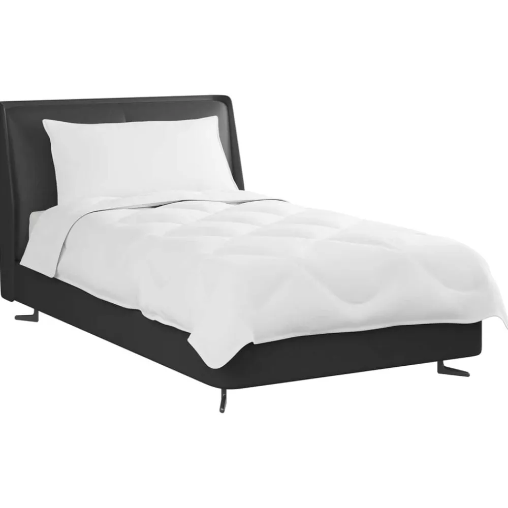 vidaXL Edredón de Verano con almohada 2 pcs Microfibra New