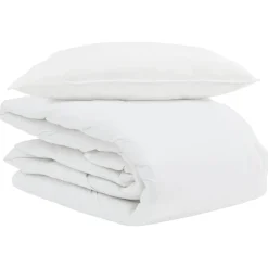 vidaXL Edredón de Verano con almohada 2 pcs Pluma de pato Clearance