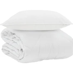 vidaXL Edredón de Verano con almohada 2 pcs Microfibra Clearance