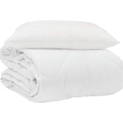 vidaXL Edredón de Verano con almohada 2 pcs Microfibra Best