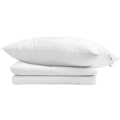 vidaXL Edredón de Verano con almohada 2 pcs Pluma de pato Outlet