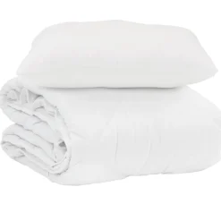 vidaXL Edredón de Verano con almohada 2 pcs Microfibra Sale
