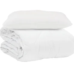 vidaXL Edredón de Verano con almohada 2 pcs Microfibra New