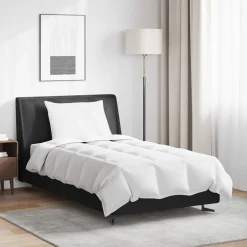 vidaXL Edredón de Verano con almohada 2 pcs Pluma de pato Sale