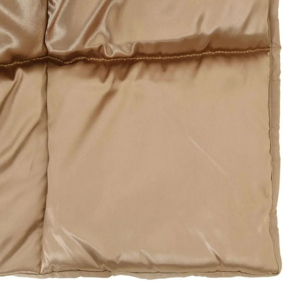 vidaXL Ropa De Casa-Edredón de Verano 135 x 200 cm Satén y Microfibra