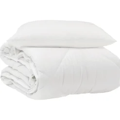 vidaXL Edredón para todas las estaciones con almohada 2 pcs Microfibra Best