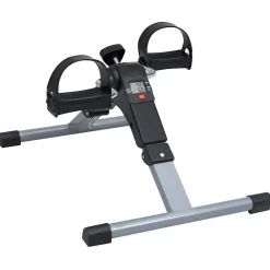 vidaXL Fitness Y Musculación-Ejercitador de pedales para piernas y brazos con pantalla LCD