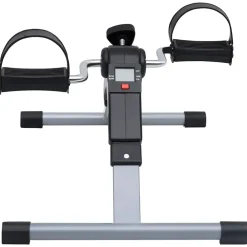 vidaXL Fitness Y Musculación-Ejercitador de pedales para piernas y brazos con pantalla LCD
