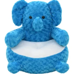 vidaXL Elefante de peluche azul Discount