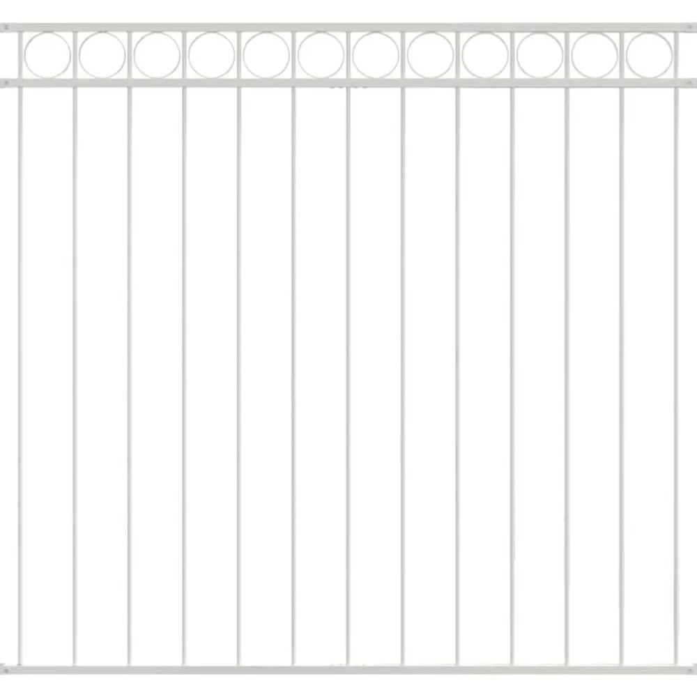 vidaXL Vallas De Jardín-Elemento de cerca Assen 170 x 120 cm Acero