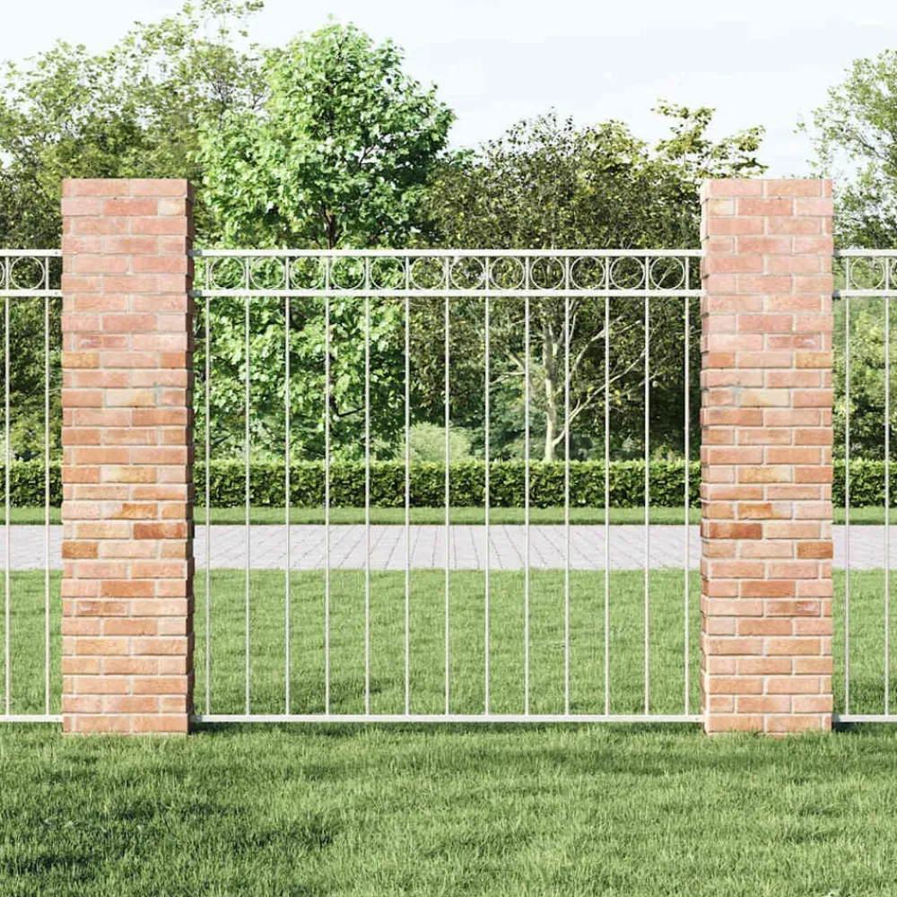 vidaXL Vallas De Jardín-Elemento de cerca Assen 170 x 120 cm Acero