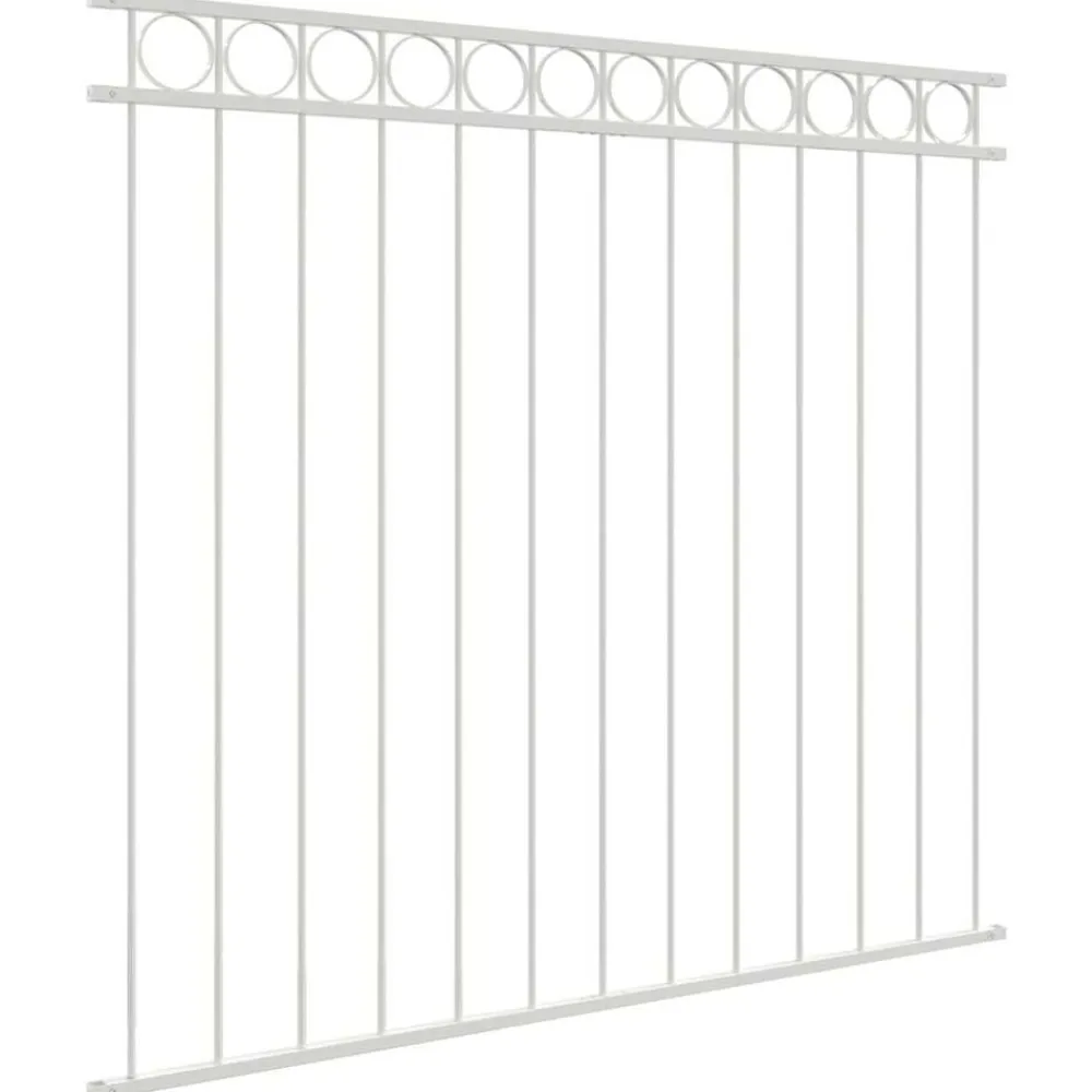vidaXL Vallas De Jardín-Elemento de cerca Assen 170 x 120 cm Acero