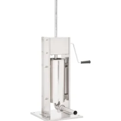 vidaXL Embutidora manual de acero inoxidable plateado 5 L Sale