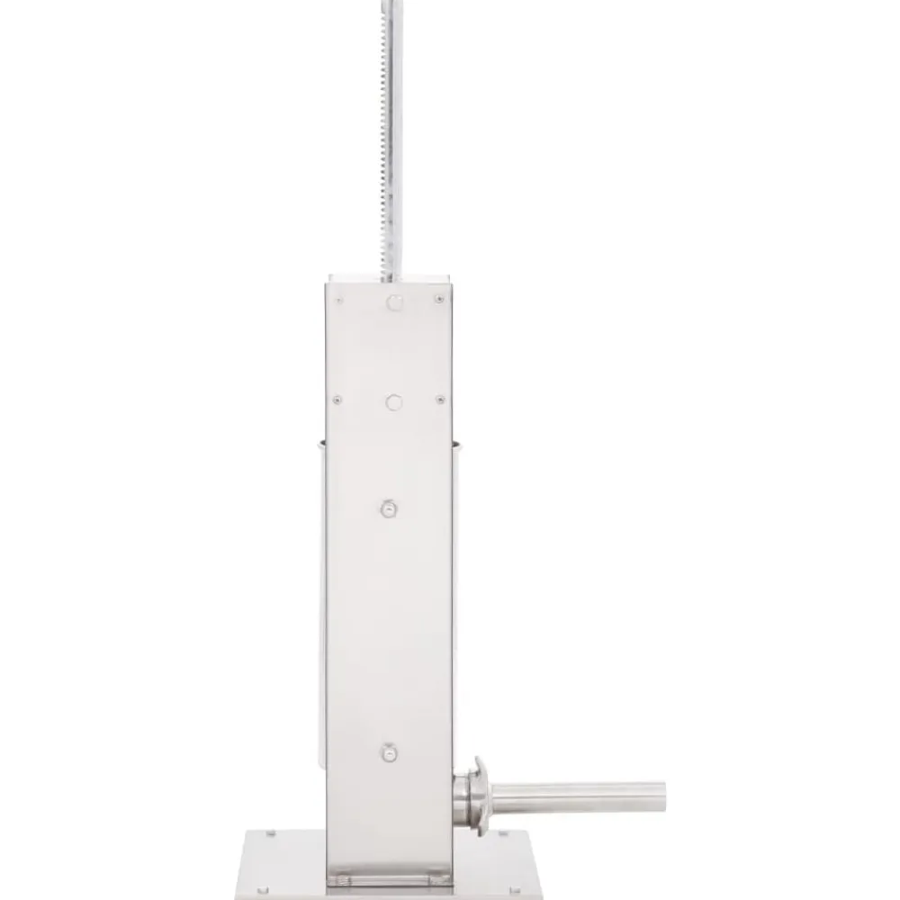 vidaXL Embutidora manual de acero inoxidable plateado 5 L Sale