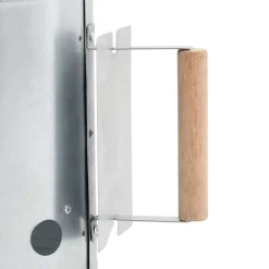 vidaXL Cocina Y Comedor-Encendedor de barbacoa de carbón de acero galvanizado