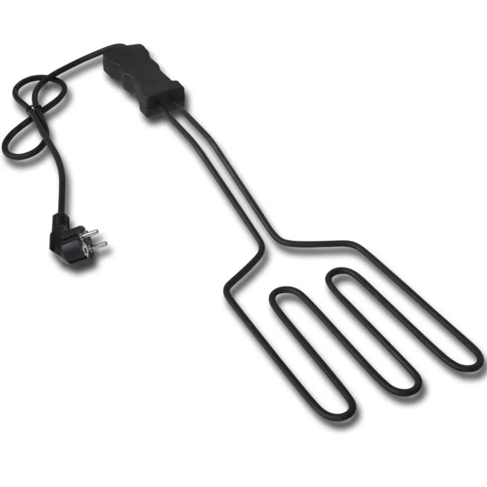 vidaXL Cocina Y Comedor-Encendedor eléctrico de barbacoa de carbón BBQ 1500 W