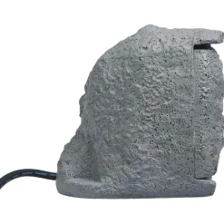 vidaXL Suministros Eléctricos-Enchufe de jardín 4 ranuras poliresina resistente al agua