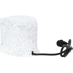 vidaXL Enchufe de jardín de piedra sintética con temporizador Blanco Outlet