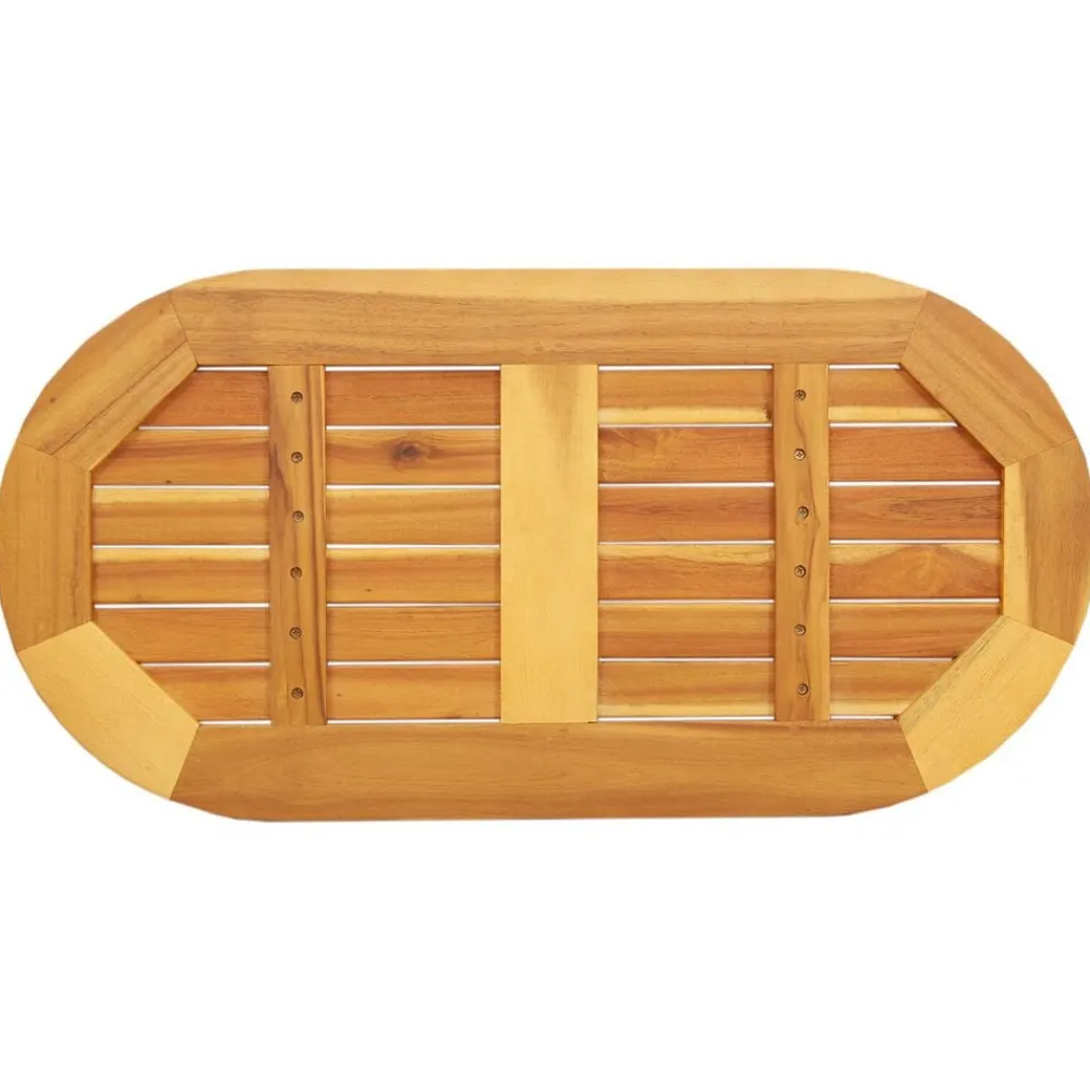 vidaXL Accesorios Para Mesas-Encimera Aceite Natural 80 x 40 x 2 cm Madera de Acacia Sólida