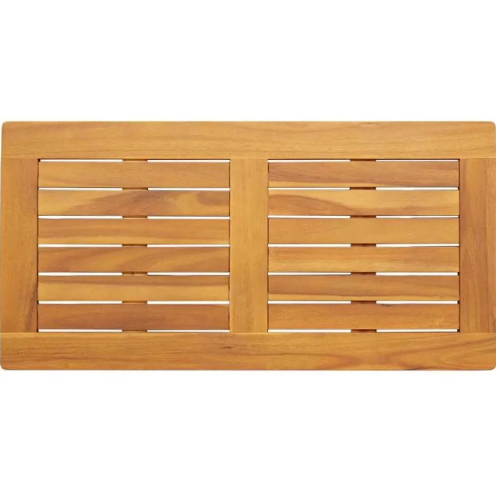 vidaXL Accesorios Para Mesas-Encimera Aceite Natural 80 x 40 x 2 cm Madera de Acacia Sólida