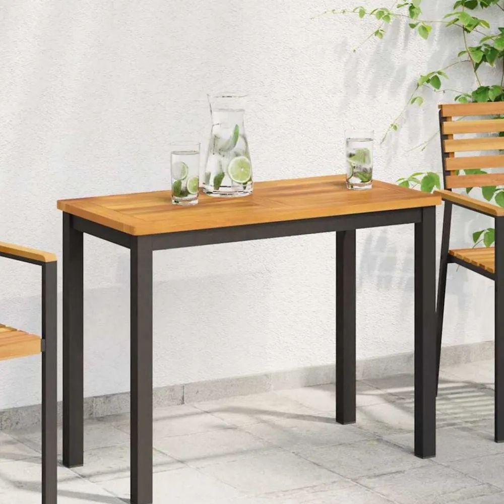 vidaXL Accesorios Para Mesas-Encimera Aceite Natural 80 x 40 x 2 cm Madera de Acacia Sólida