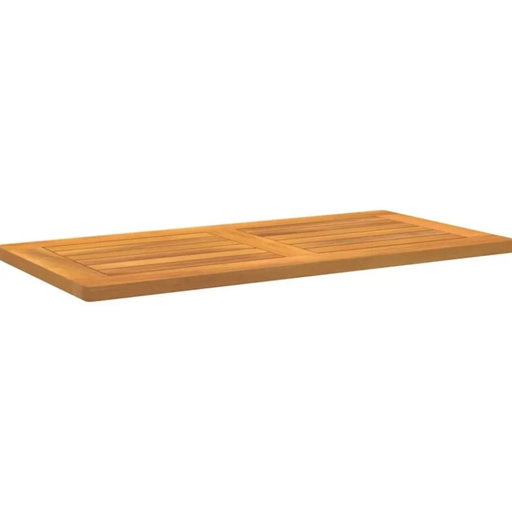 vidaXL Accesorios Para Mesas-Encimera Aceite Natural 80 x 40 x 2 cm Madera de Acacia Sólida