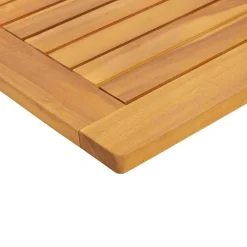 vidaXL Accesorios Para Mesas-Encimera Aceite Natural 80 x 40 x 2 cm Madera de Acacia Sólida