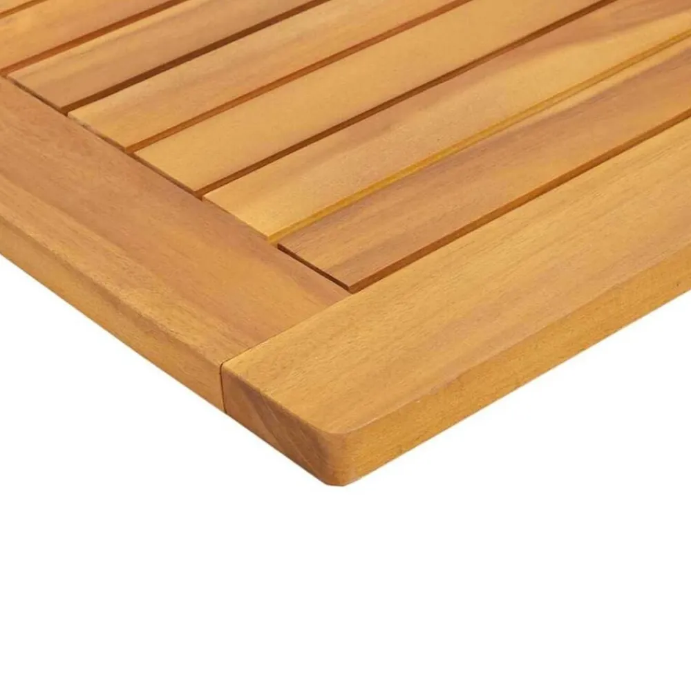vidaXL Accesorios Para Mesas-Encimera Aceite Natural 80 x 40 x 2 cm Madera de Acacia Sólida