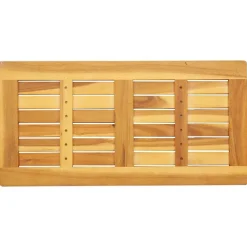 vidaXL Accesorios Para Mesas-Encimera Aceite Natural 80 x 40 x 2 cm Madera de Acacia Sólida